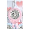 Innocenti Argenti Medaglione Capoculla Innocenti Argenti Sacra Famiglia Rosa