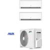 CLIMATIZZATORE DUAL 9+9 AUX BAXI R-32 QG DC INVERTER A++A+ WI-FI INCLUSO ESTERNA DUAL AM2-H14/4DR3C DA 4,51 KW PRONTA CONSEGNA
