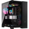 Corsair ICUE LINK 6500X RGB Black Middle Tower Vetro Temperato No-Power minITX/mATX/ATX