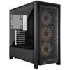 Corsair FRAME 4000D RS ARGB Midi Tower Vetro Temperato No-Power Mini-ITX/mATX/ATX/E-ATX