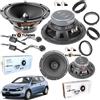 Focal Kit 6 Casse Altoparlanti FOCAL ASE+ACX 165 Anteriori+Posteriori per VW Golf VI 6