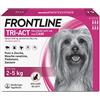Frontline Triact, 6 Pipette, Cane XS (2-5Kg), Antiparassitario Per Cani E Cuccioli Di Lunga Durata, Protegge Il Cane Da Pulci, Zecche, Zanzare, Pappataci E Leishmaniosi, Antipulci 6 Pipette