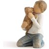WILLOW TREE Figurina Statuina Ragazzo Design di Susan Lordi 7,5cm Resina
