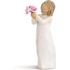 WILLOW TREE Figurina Statuina Grazie Design di Suzan Lordi 14cm Resina