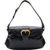 PINKO BORSA A SPALLA JOLENE IN PELLE - 102801A1MI - nero