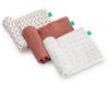 Koala Babycare - Mussole Neonato Soft Touch 80x80 - Earth Red