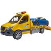 Bruder Mercedes Benz Sprinter Trasporto Carro Attrezzi