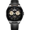 HUAWEI WATCH Buds 46mm Black Leather Strap