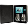 AMUERTE METAL BOX - Gin 70 cl + 2 bicchieri trasparenti (AMUERTE GREEN)