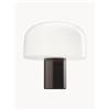 Flos Lampada da tavolo con luce regolabile in vetro opale Bellhop