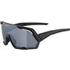 ALPINA Unisex - Adulti, ROCKET Occhiali sportivi, all black matt, One Size