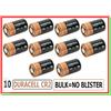 Duracell 10x Batteria Pila DURACELL CR2 Lithium "BULK" CR17355 Foto Sensori Allarmi Laser