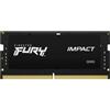 Kingston Technology FURY 32 GB 6000 MT/s DDR5 CL38 SODIMM (Kit da 2) Impact XMP