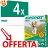MSD Dog Exspot da (2,5Kg) a (40Kg) - Offerta [PREZZO A CONFEZIONE] Quantità minima 4, Confezione da 6 Pipette