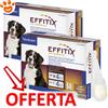 Virbac Dog EFFITIX Spot-On Cani di Taglia Gigante (40-60kg) - Offerta [PREZZO A CONFEZIONE] Quantità minima 4, Confezione da 4 Pipette