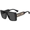 Moschino Occhiali da Sole MOS119/S BLACK/DARK GREY 59/13/140 donna