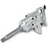 EBERTH Avvitatore ad impulsi avvitatore pneumatico con presa da 1 pollice e attacco per aria compressa da 1/2 pollice (1620 Nm, mandrino lungo, meccanismo a doppio impatto, 3500 rpm, 2 impugnature)
