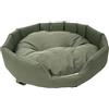 JACK AND VANILLA, Cesto in Memory Foam, per Cani e Gatti, Design Moderno ed Elegante, Facile da Lavare, Durevole, Taglia Adatta, Colore Verde