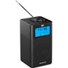 Kenwood Radiosveglia Digitale Radio DAB Potenza 3 Watt Bluetooth colore Nero - CR-M10DAB-B