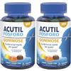 Acutil Fosforo Gommose, Integratore Multivitaminico Alimentare con Fosfoserina e Vitamina B6. Gusto Limone, Arancia, Cola, 50 Caramelle (Confezione da 2)