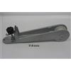 Nautica Musone di prua in alluminio 510X80mm con fermo per imbarcazioni Bow roller