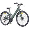 ENGWE MapFour N1 Air ST Bicicletta elettrica, motore da 250 W, batteria da 36 V 10 Ah - Verde inchiostro