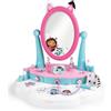 Smoby - Gabby Specchiera da tavolo, 7600320253, +3 anni, 15 accessori, trucchi finti