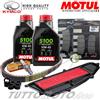 Motul - NGK - Bando - Mitsuboshi - Braki Tagliando KYMCO X-Town 300 i 2016 2017 2018 2019 2020 Kit Olio Motul 5100 10W40