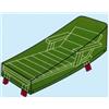 SalMar Cover Copertura Telo Per Lettino Giardino 175X76Xh30/79 cm di Salmar