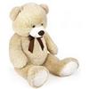 Roccobimbo Peluche Orso Beige Gigante 100 cm Con Fiocco di Roccobimbo