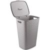 Keter Cesto Portabiancheria Da 56L 59x43x34cm Grigio
