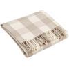 Yard Plaid con frange Yard Cotone Chesil Check Beige