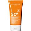Clarins Crema Solare Giovinezza - SPF50 Corpo 150 ml Protezione solare corpo anti-rughe e anti-macchie -SPF50