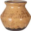 BigBuy Home Vaso marrone ceramica 15,5 x 15,5 x 15 cm