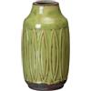 BigBuy Home Vaso Pistacchio Ceramica 12,5 x 12,5 x 22,5 cm