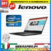 Lenovo PC NOTEBOOK LENOVO THINKPAD X1 CARBON 2 GEN I7-4200U 14" RAM 8GB SSD 256GB WIN11