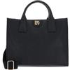 DKNY Carol MD Tote, Borsa Donna, Nero/Oro, One Size