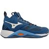 Mizuno Wave Momentum 2 Mid Navy Blue