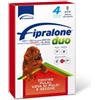 FORMEVET S.R.L. FIPRALONE DUO CANI 40-60KG 4 PIPETTE 4,02 ML 402MG/120MG SCAD. 09-2027