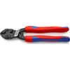 Knipex Cobolt Tronchese a Doppia Leva Bonderizzata Nera, Rivestiti in Materiale Bicomponente, Forma Affusolata 200 Mm 71 02 200