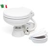 FORNAUTICA WC ELETTRICO MARINO TOILETTE ELETTRICA 12V PER BARCA/GOMMONE E CAMPER NAUTICA