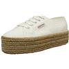 SUPERGA 2790 Cotropew, Sneaker Donna, Bianco White 901, 37.5 EU