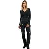 Ixon Pantaloni Moto Donna Ixon MIDGARD PT L Nero Grigio Giallo Vi