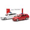 Herpa Kit modello Mini Kit Mercedes-Benz Classe C Combi con barre di segnalazione (2 pezzi), in miniatura in scala 1:87, da collezione, kit per modellismo, plastica