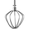 Kenwood Frusta in acciaio inox KAT51.000SS, accessorio per robot da cucina Kenwood, scopa per palloncino, adatta a tutti i robot da cucina Chef, lavabile in lavastoviglie, acciaio inossidabile,