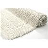 Cristina Carpets POP Tappeto Cotone. Lavabile. per Bagno e Cucina (White. 50x80cm)