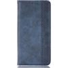 BORYA Cover per Xiaomi Redmi Note 13 Pro+ Plus 5G, Premium PU Pelle+TPU Antiurto Silicone Folio Flip Custodia, Portafoglio Supporto Slot Schede Magnetica Chiusura Blocco RFID, Blu