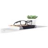 SOTECH mensola a muro di design HOVER-III 350 x 130 x 30 mm bianco, montaggio a parete, mensola da bagno con set di fissaggio per bagno, cucina o soggiorno