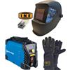 Arcmax Maxweld 160 + Maschera Auto-oscurante Max 11 + Guanti In Crosta + Elettrodi