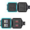 JJC Porta Schede SD, Custodia Memory Card per 4 SD e 4 Schede Micro SD